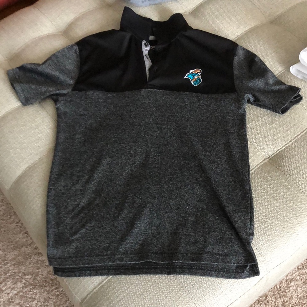 Coastal Carolina Black and Gray Polo Shirt